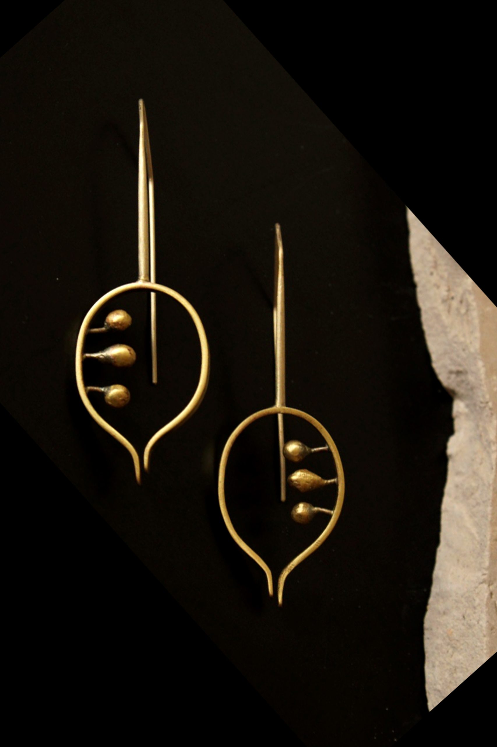carmichaelia pods | earrings