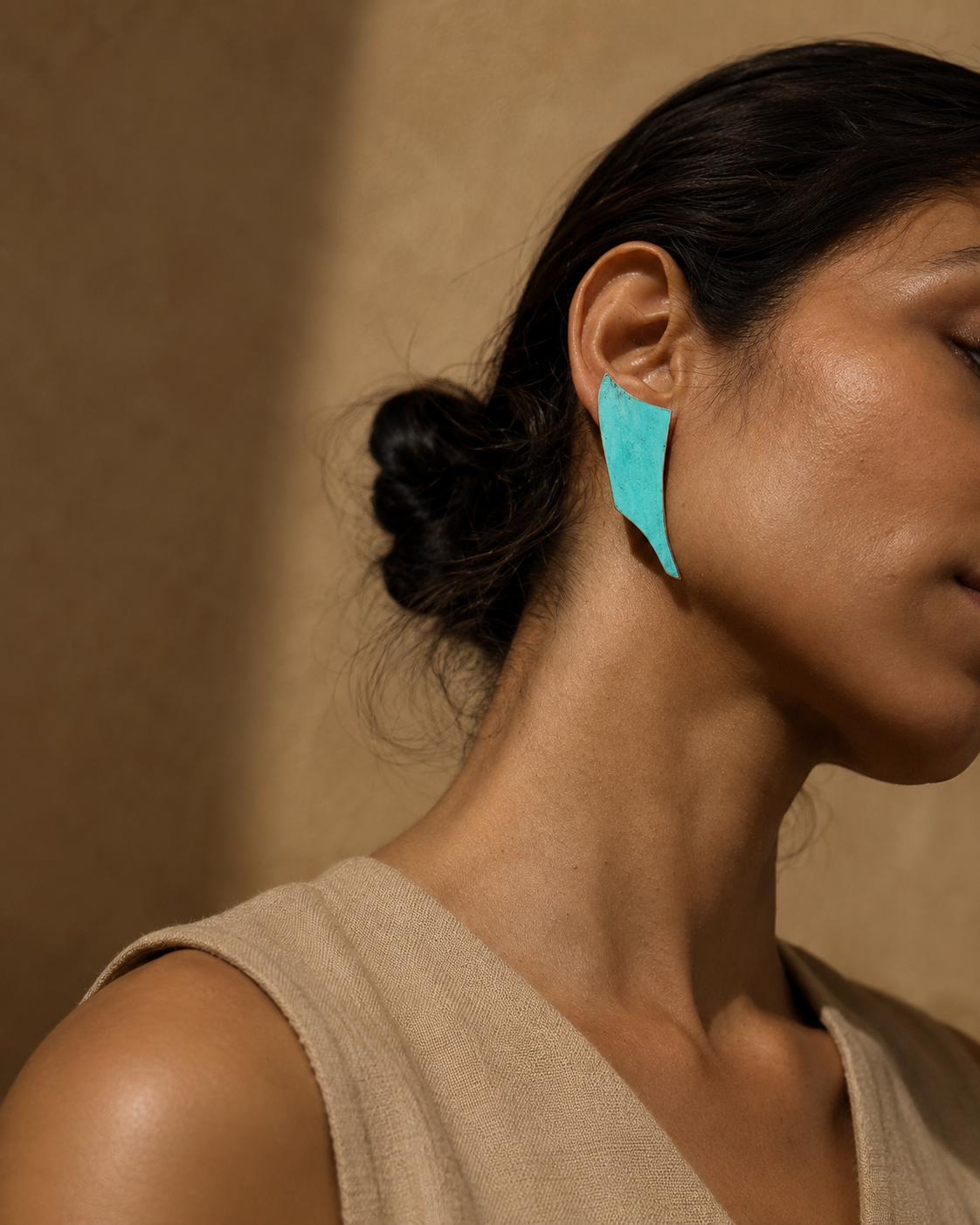 Pinna _Ear Lobe teal